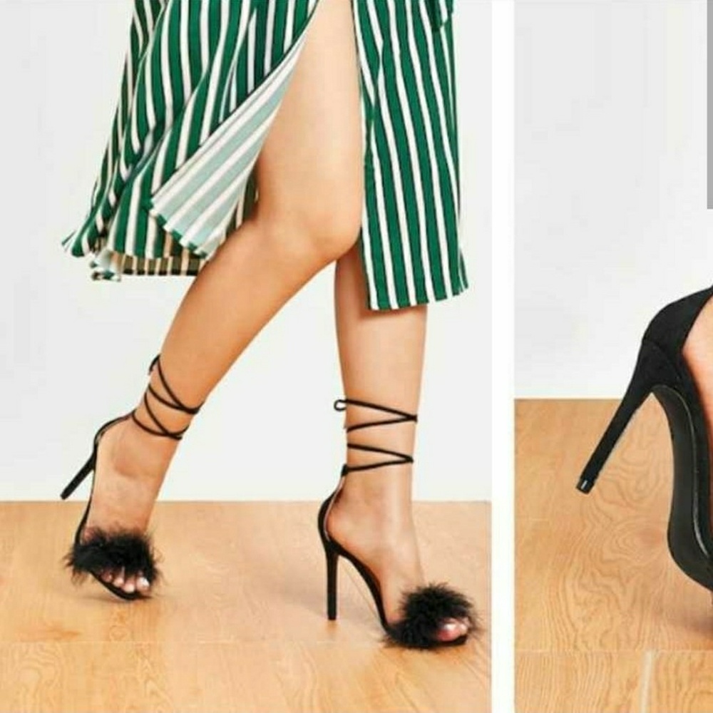 Criss Cross Stiletto Heels